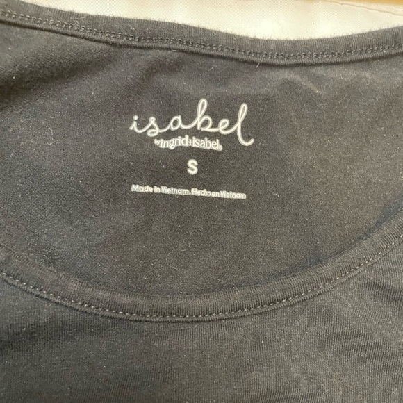 Isabel size small maternity black midi dresss - Picture 6 of 7